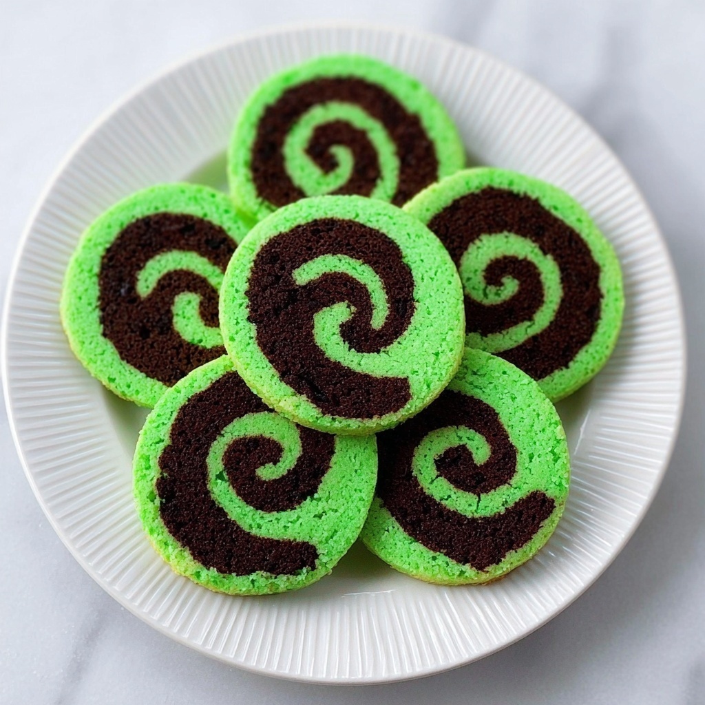Chocolate Pistachio Pinwheel Cookies Recipe - Recipe Image
