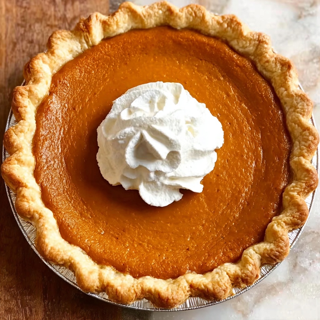 Easy 5-Ingredient Creamy Pumpkin Pie Bliss - Recipe Image
