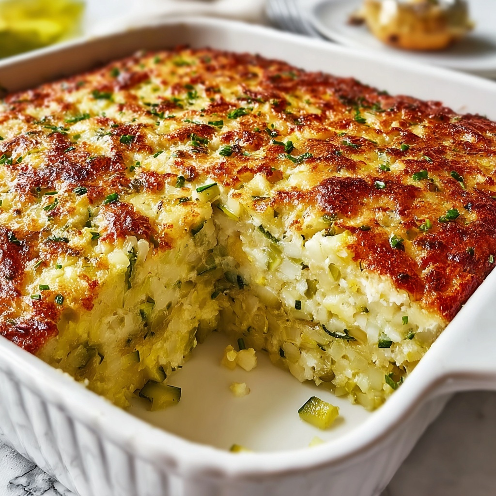 Simple Zucchini Dill Casserole – theamazingfood - Recipe Image