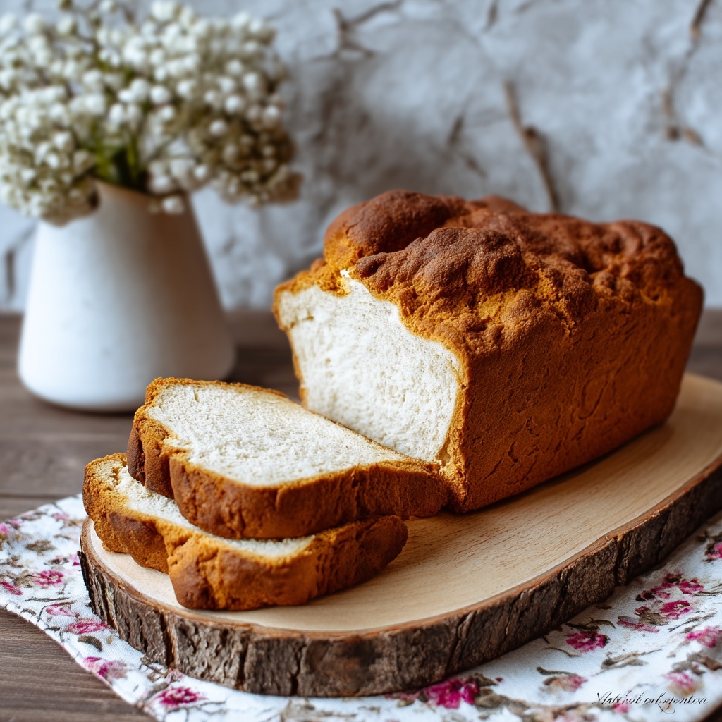 Fluffy Keto Cottage Cheese Cloud Bread Recipe - Recipe Image
