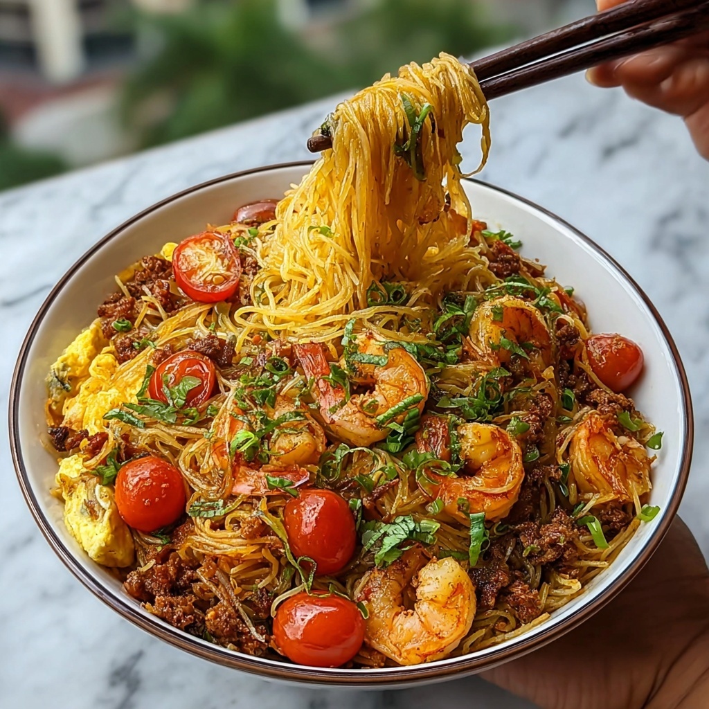 Singapore Noodles Recipe - Recipe Image