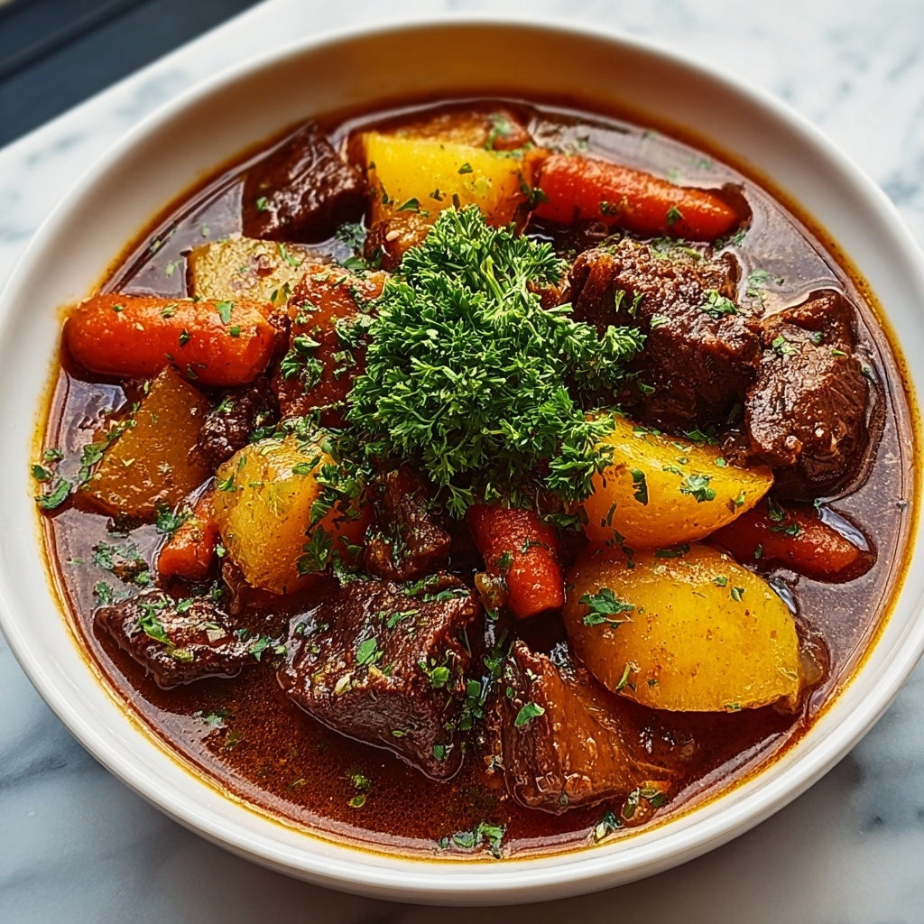 Easy Homemade Beef Stew Recipe - Recipe Image