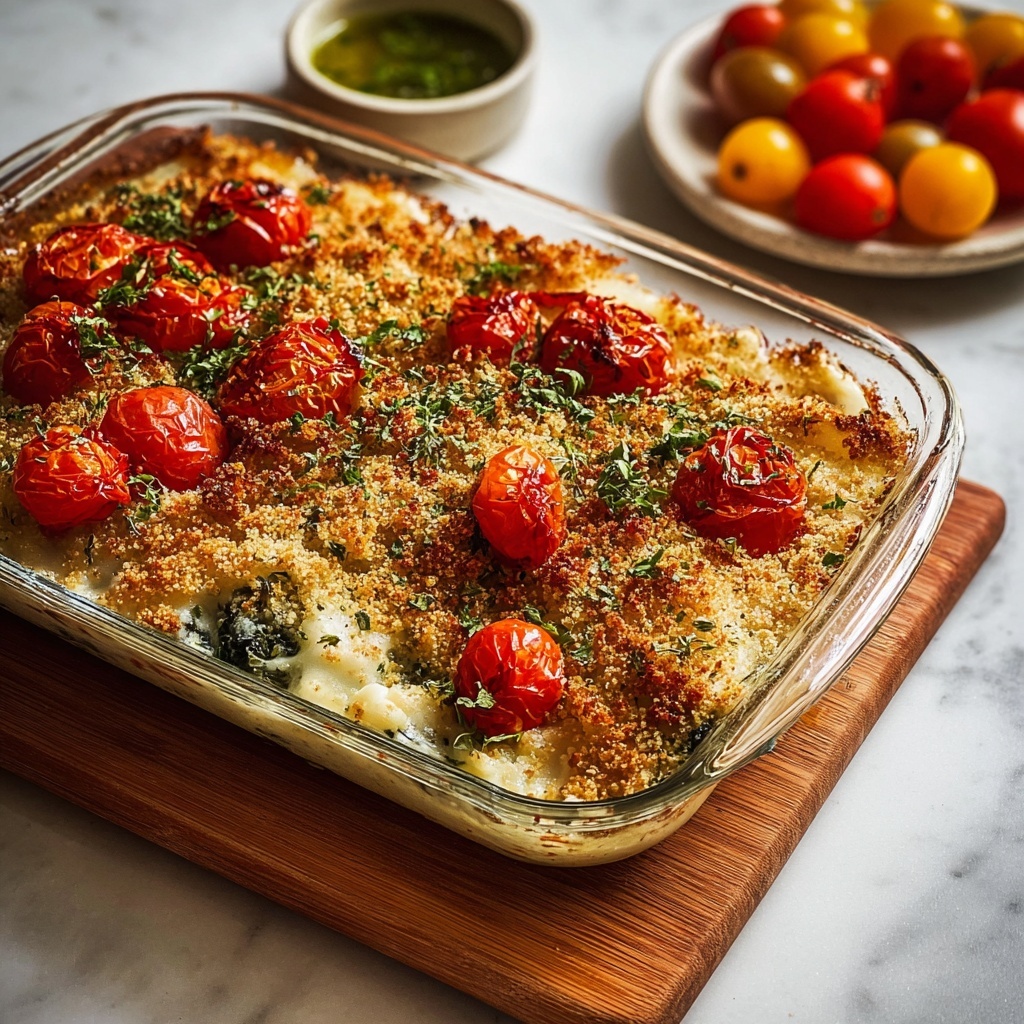 White Bean and Pesto Bake Recipe - Recipe Image