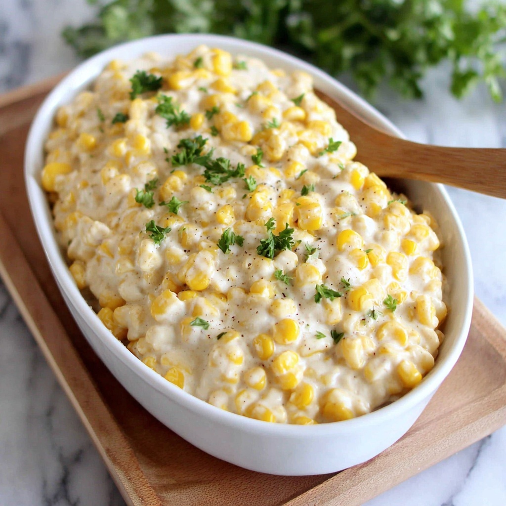 Crock Pot Creamed Corn Recipe - Recipe Image
