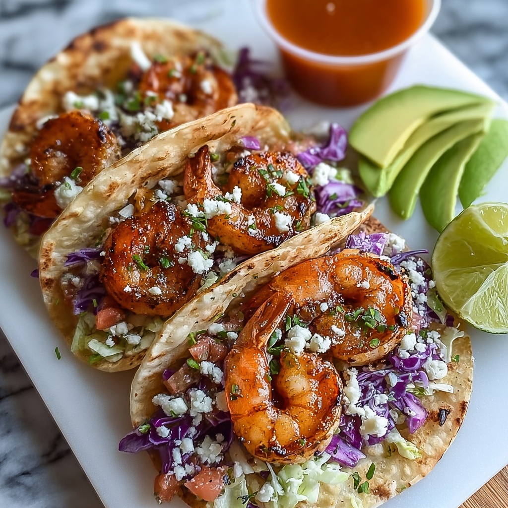 Mouthwatering Shrimp Tacos Recipe - Recipe Image