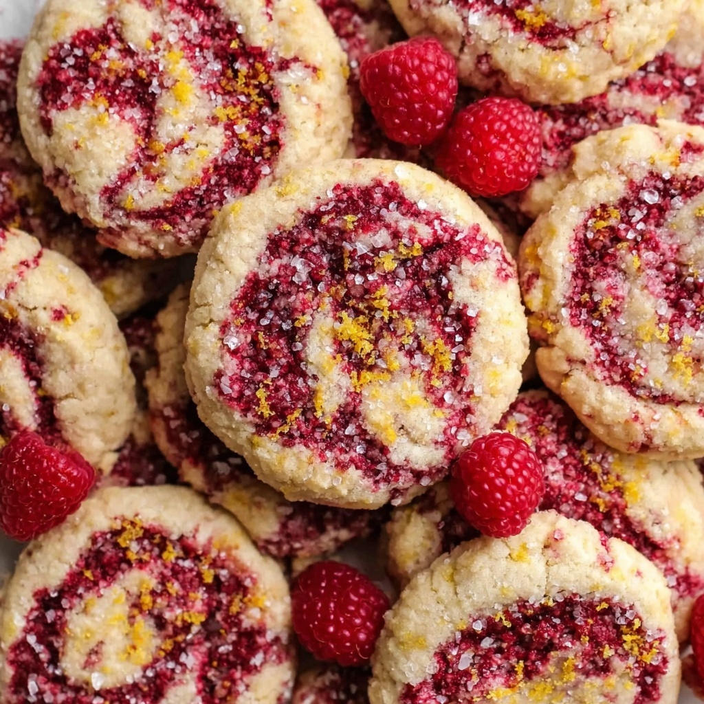 Lemon Raspberry Cookies Recipe - Recipe Image