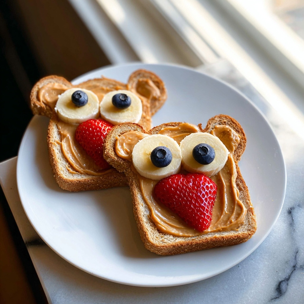 Fruity Teddy Bear Toasts Recipe - Recipe Image