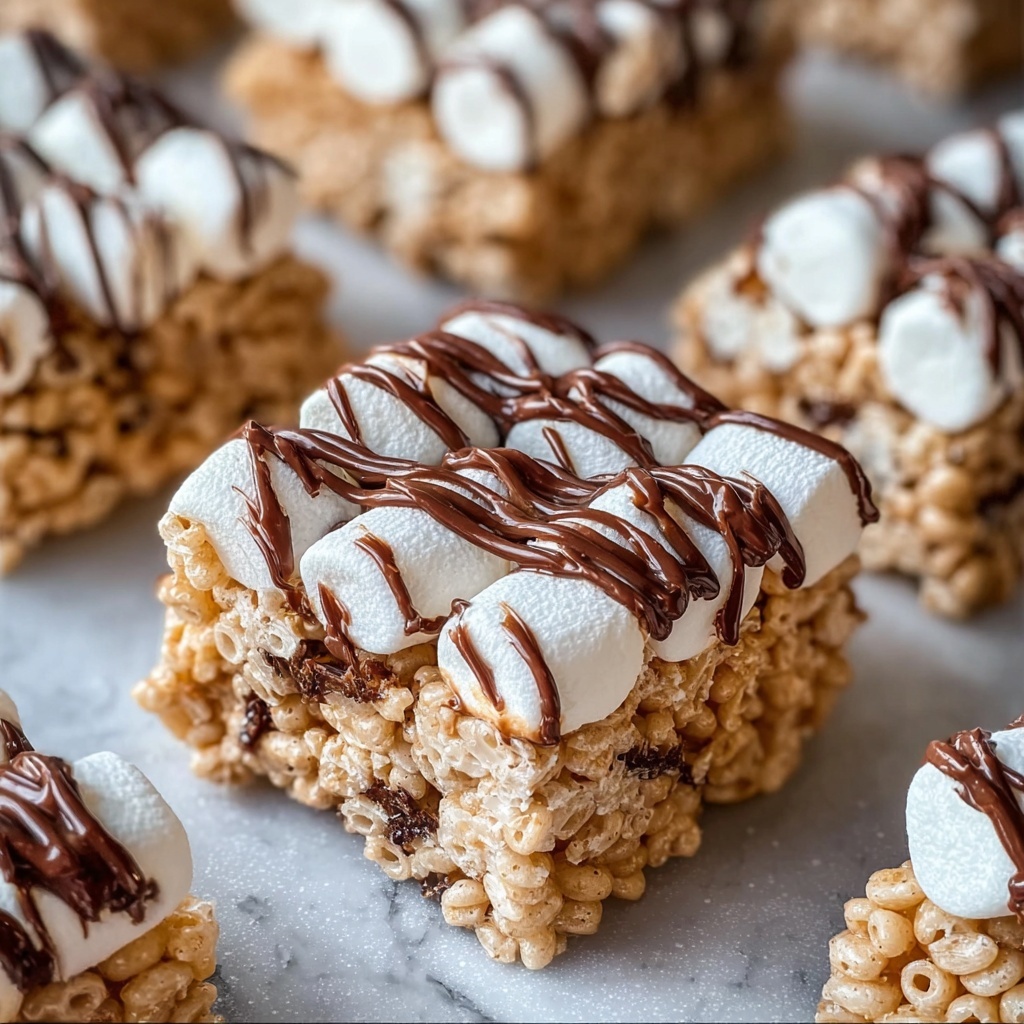 S'mores Rice Krispies Treats Recipe - Recipe Image