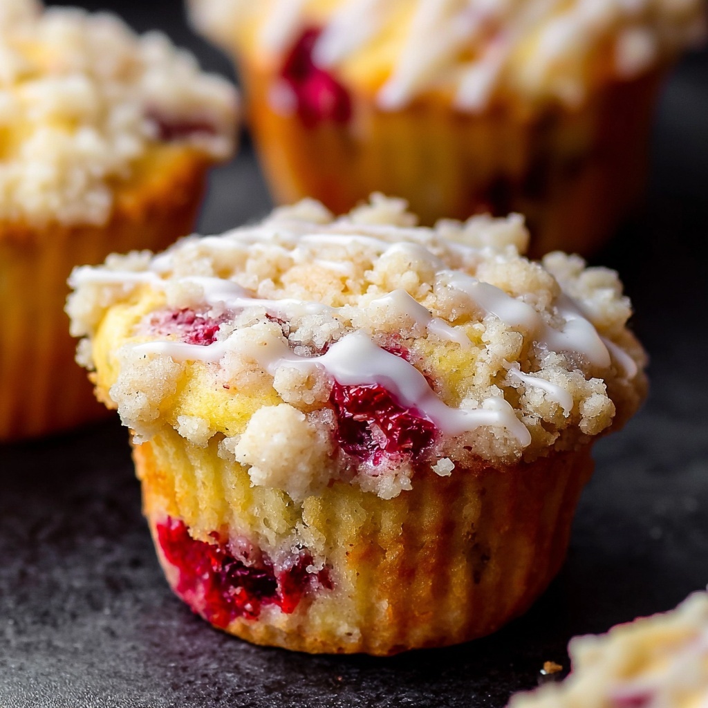 Raspberry Streusel Muffins Recipe - Recipe Image