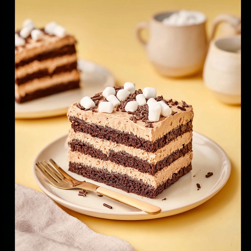 Hot Chocolate Icebox Cake Recipe - Recipe Image