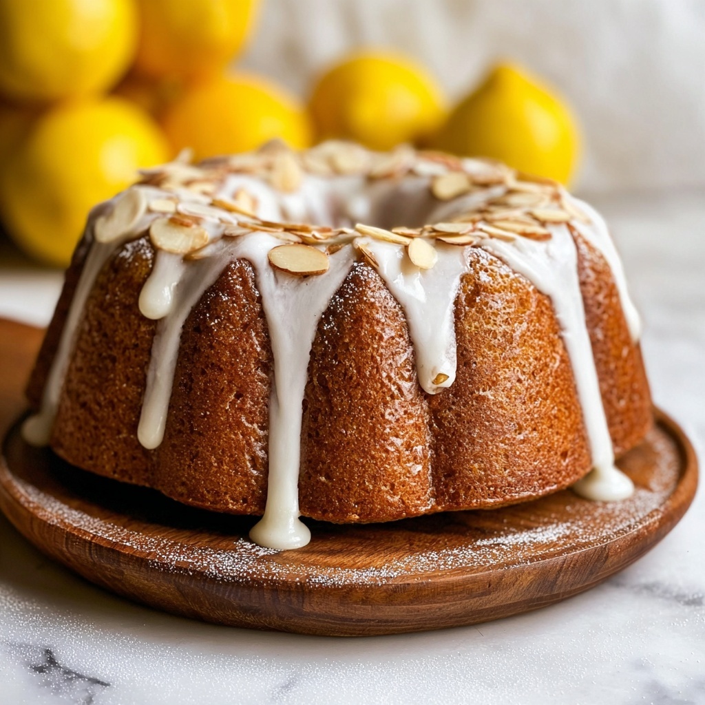 Limoncello Syrup Lemon Bundt Cake Recipe - Recipe Image