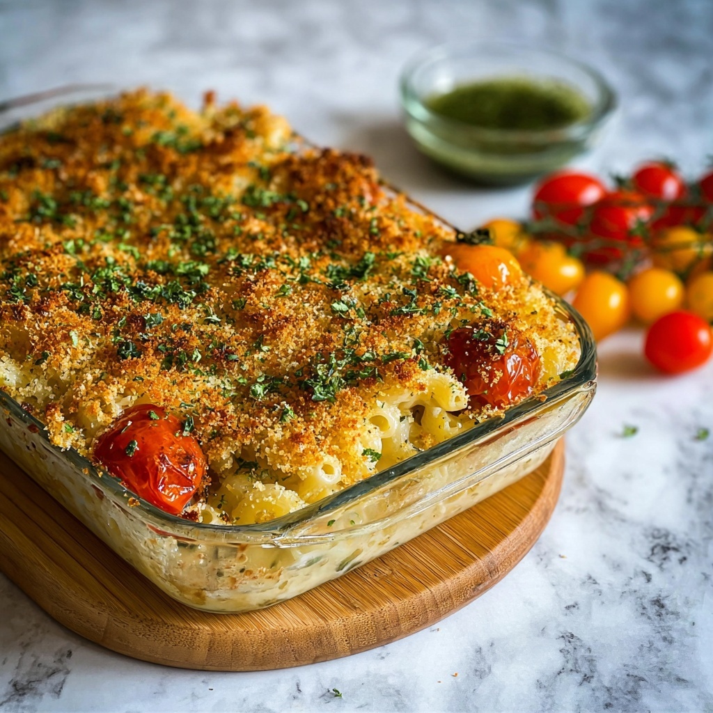 White Bean and Pesto Bake Recipe - Recipe Image