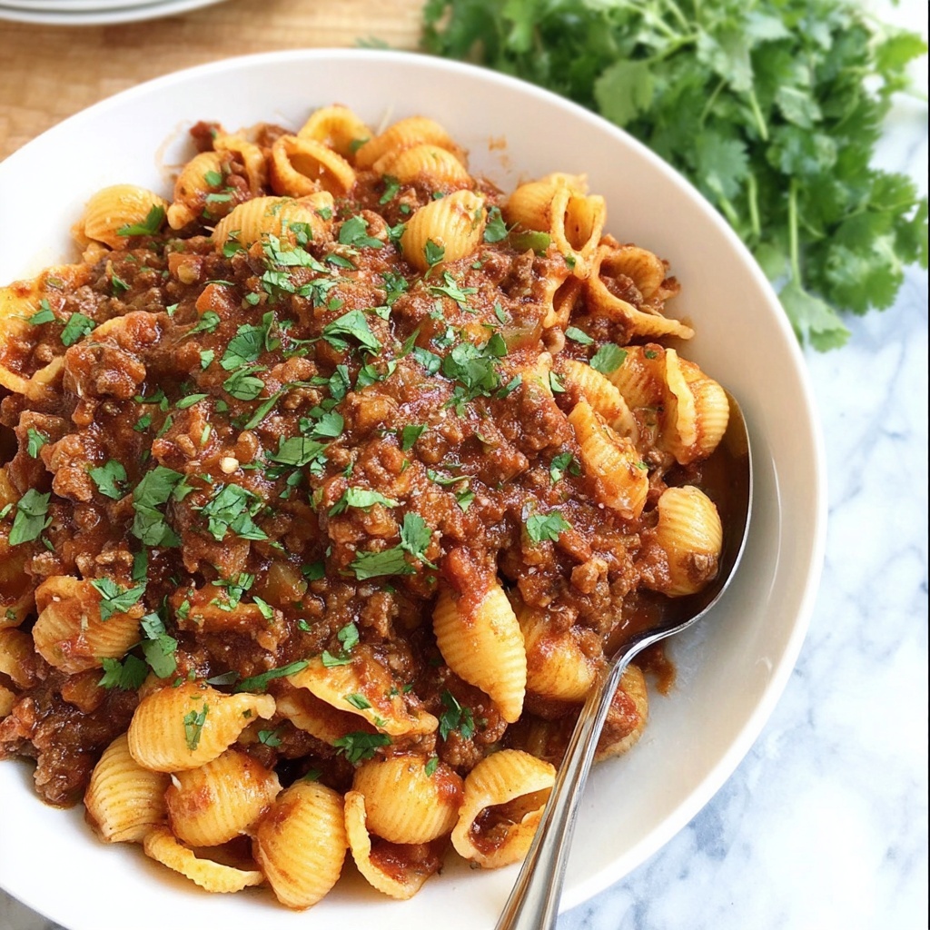 20 Minute Enchilada Pasta Recipe - Recipe Image