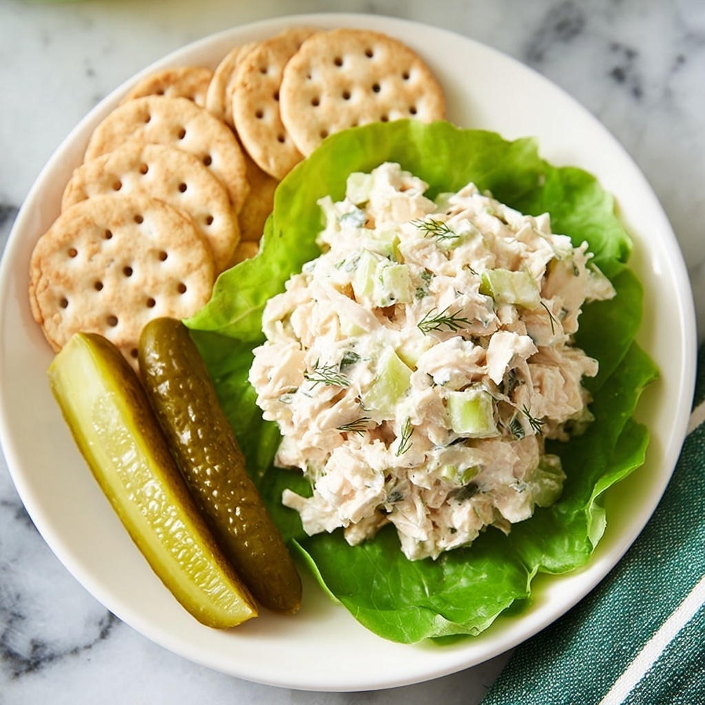 Dill Pickle Chicken Salad Recipe - Recipe Image