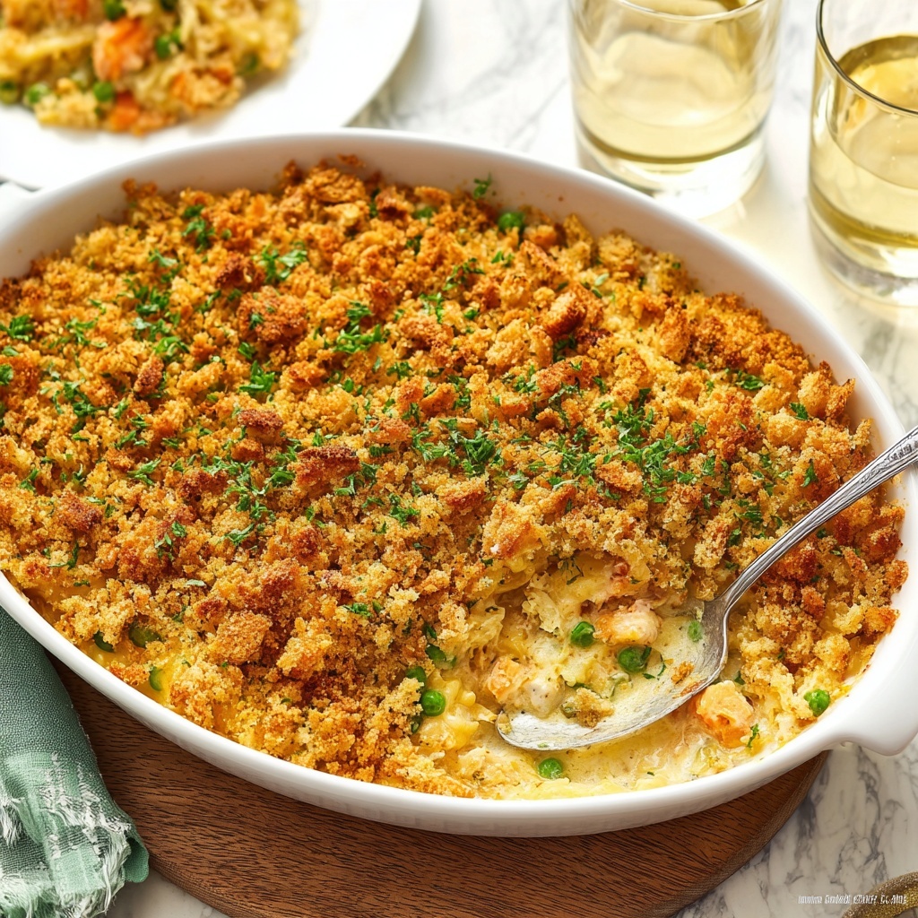 Mouthwatering Chicken and Stuffing Casserole Recipe - Recipe Image