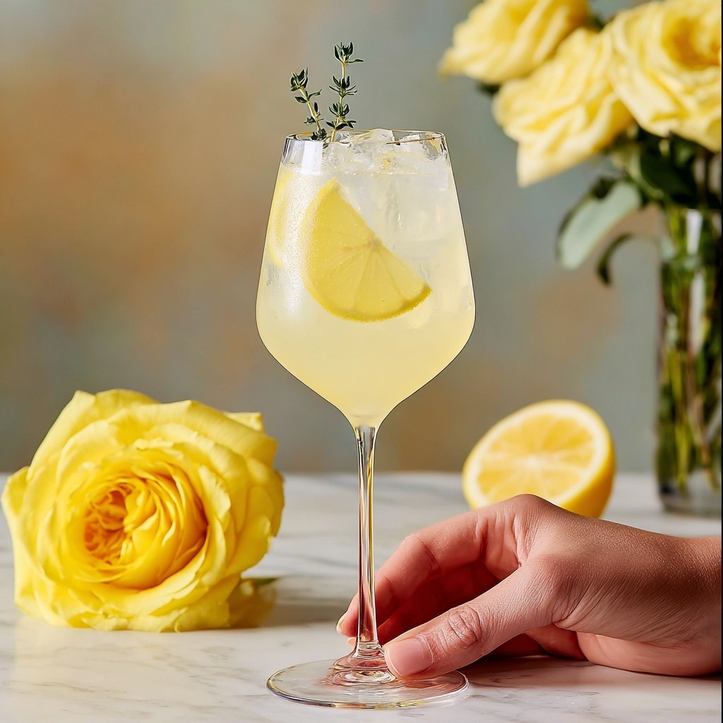 Alcoholic Limoncello Spritz Recipe - Recipe Image