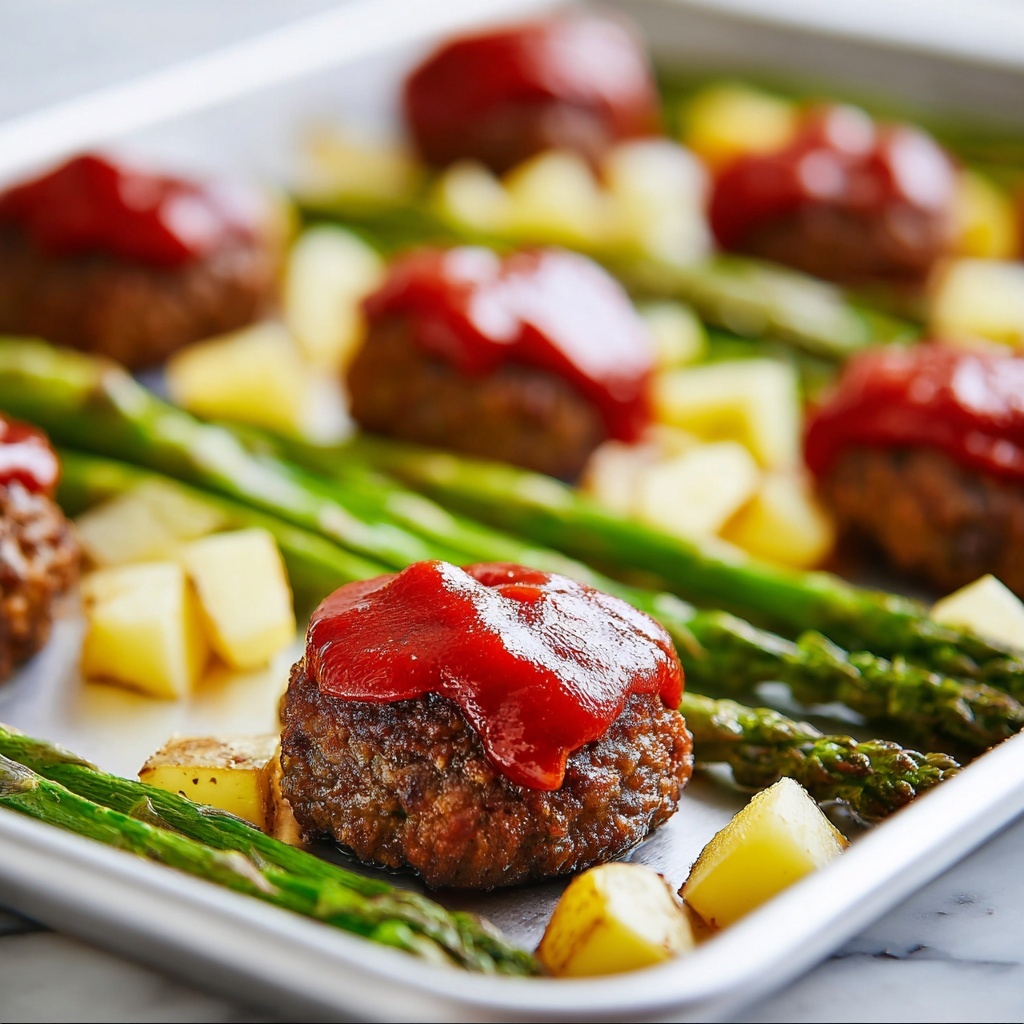 Sheet Pan Meatloaf Dinner Recipe - Recipe Image