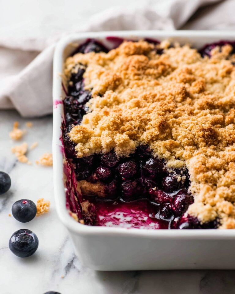 Blueberry Crisp Recipe