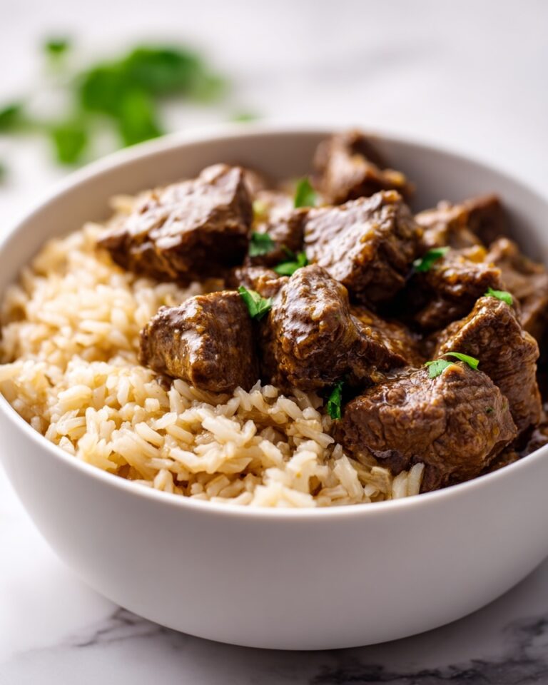 Beef Tips and Rice Recipe