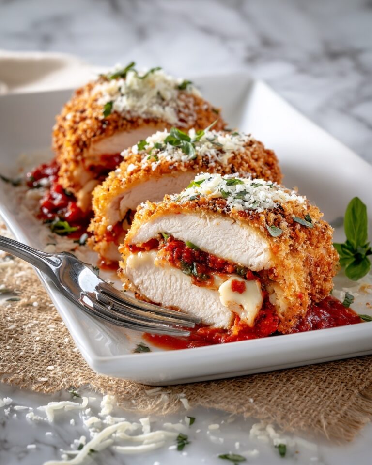 Crispy Chicken Parmesan Rolls Recipe
