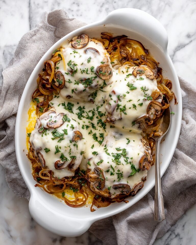 Baked Chicken with Mushrooms Recipe