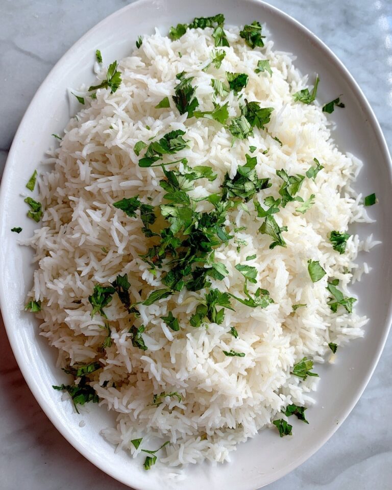 Garlic Parmesan Rice Recipe
