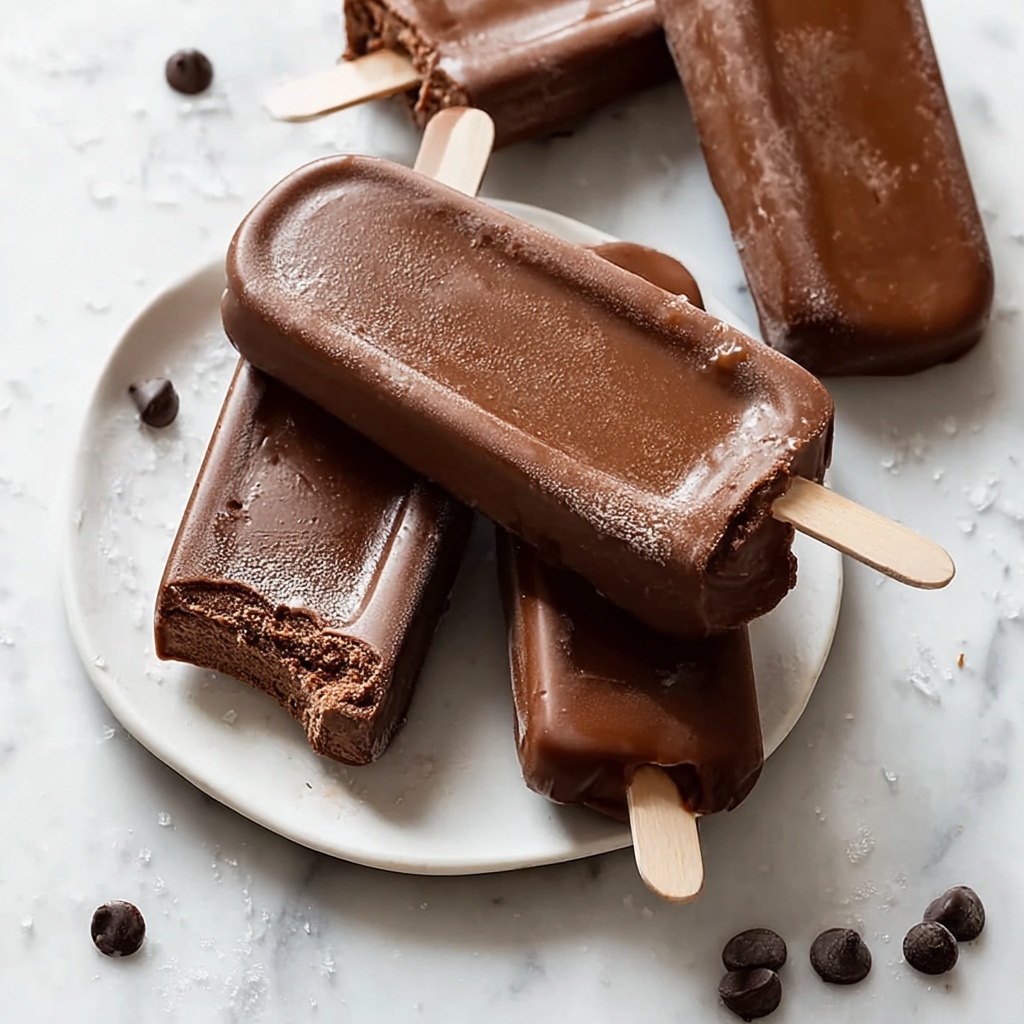 Healthy Fudgesicles Recipe - Recipe Image