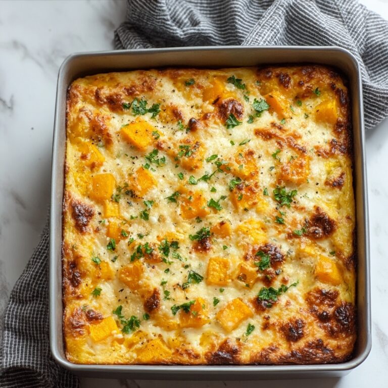 Easy Butternut Squash Casserole Recipe
