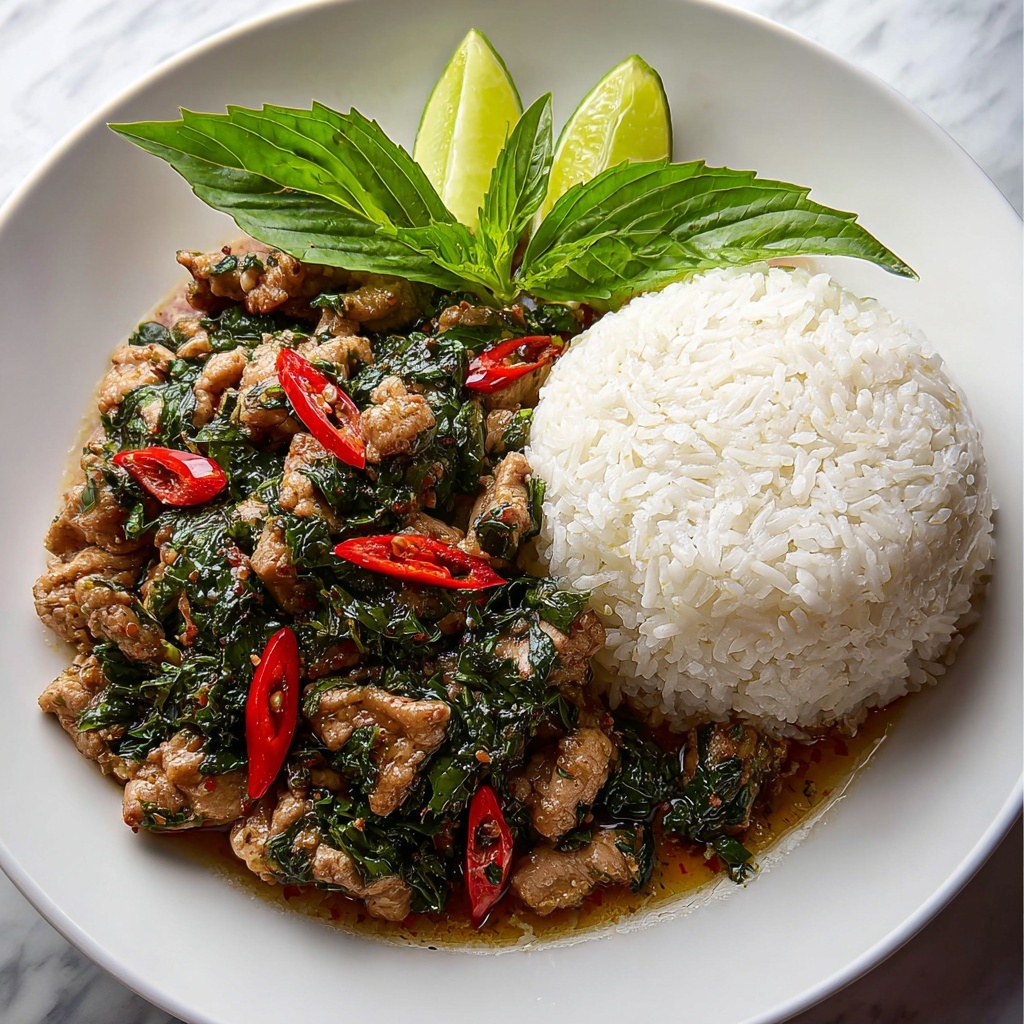 Thai Basil Chicken Recipe - Recipe Image