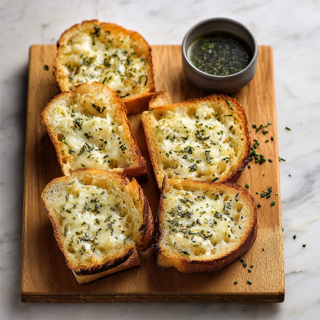 Herbed Garlic Bread Recipe - Recipe Image