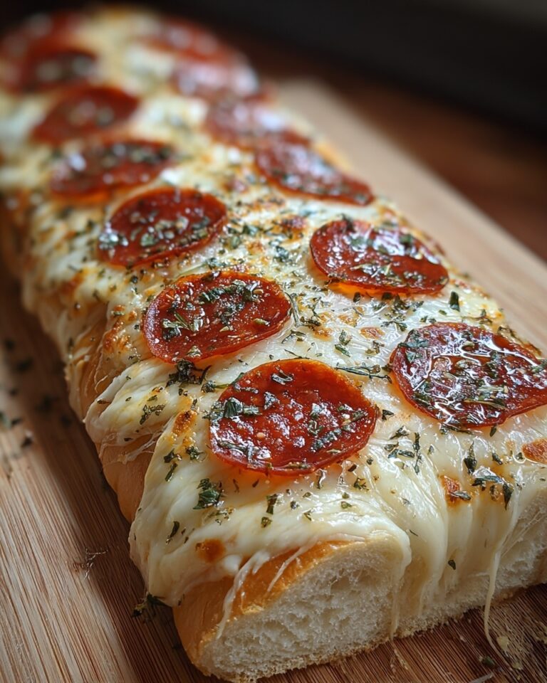 Cheesy Pepperoni Stromboli Recipe