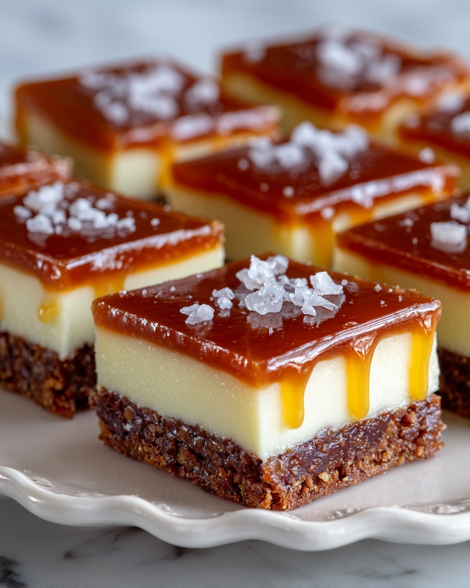 Caramel Cheesecake Bars Recipe - Recipe Image
