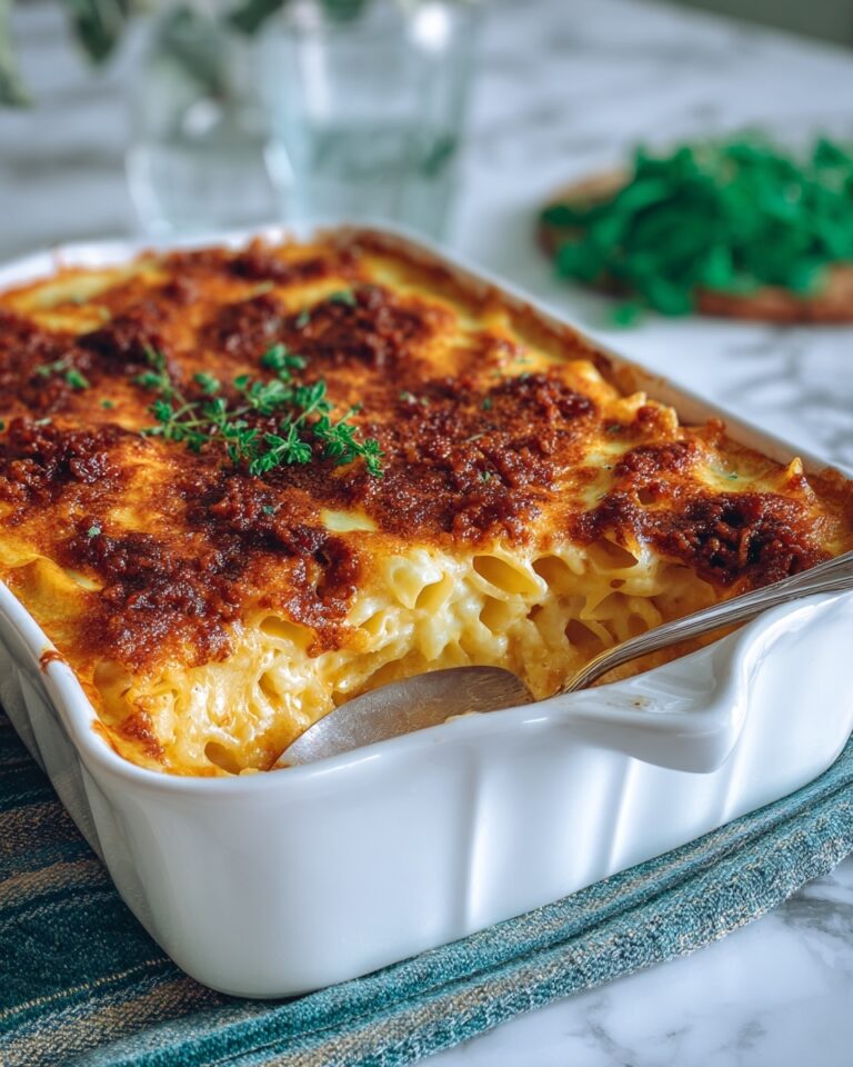 Crazy Good Chicken Bacon Pasta Casserole Recipe