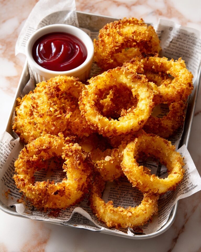 So Crispy Fried Onion Rings Recipe