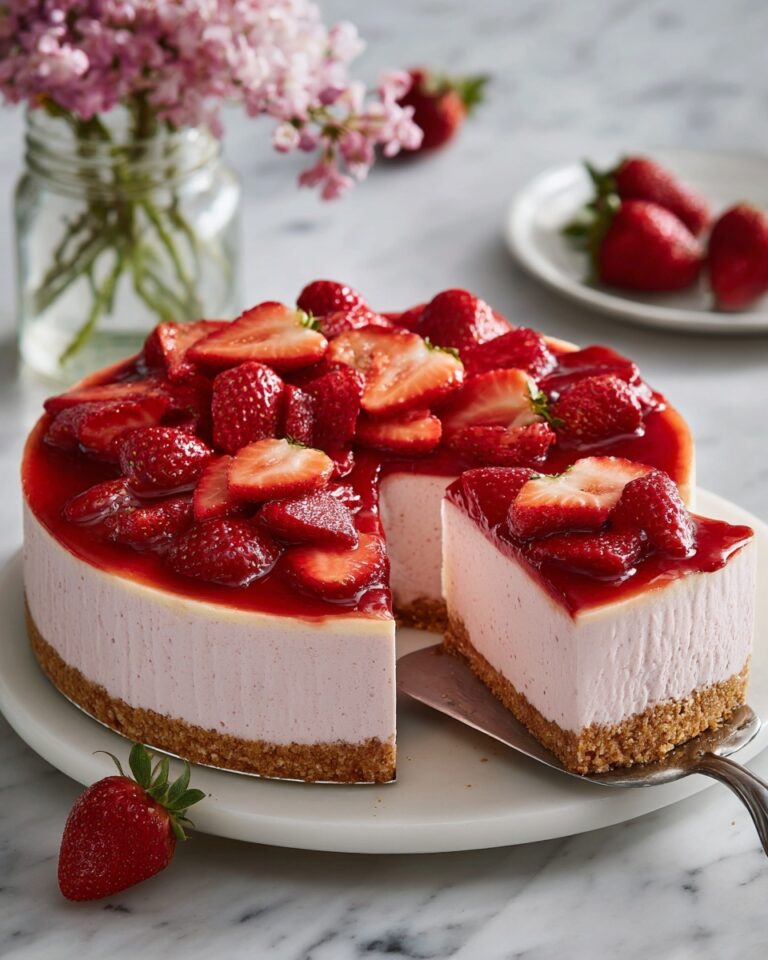 Vegan Strawberry Cheesecake Recipe