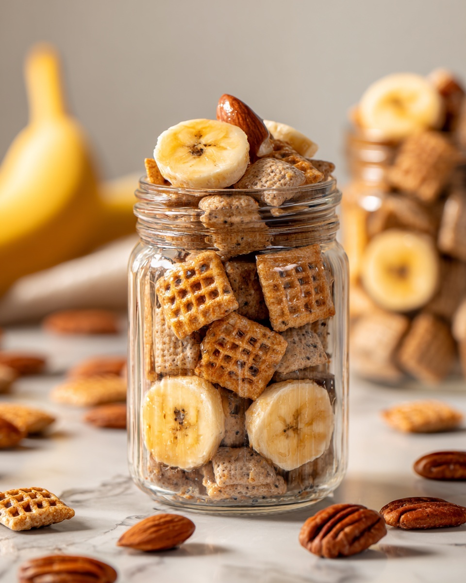 Banana Foster Chex Mix Recipe - Recipe Image