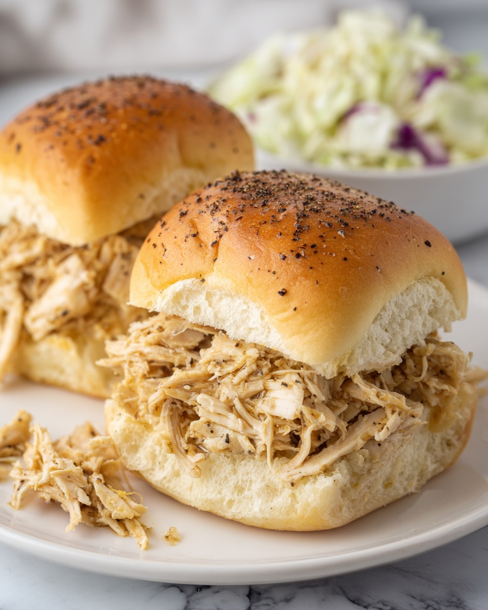 Buffalo Chicken Sliders Recipe - Recipe Image