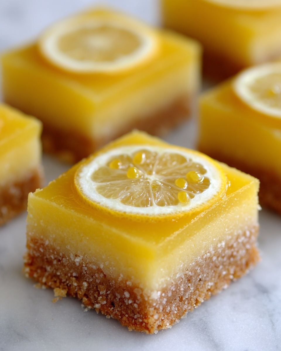 Lemon Delight Bars Recipe - Recipe Image