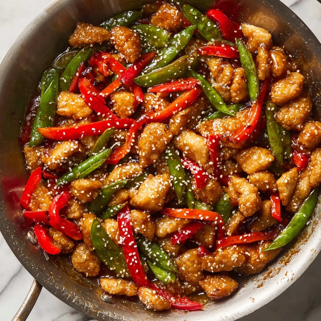 Honey Garlic Chicken Stir Fry Recipe - Recipe Image