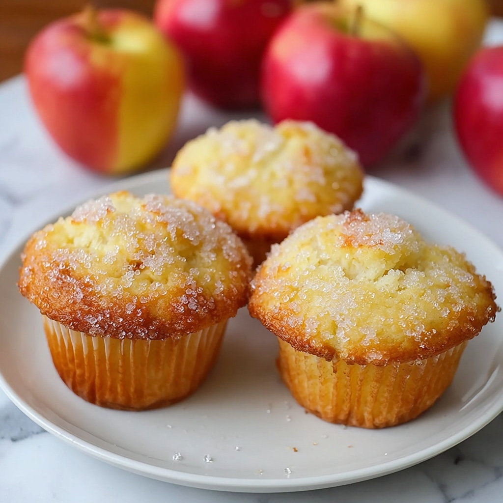 Mini Gluten-Free Vegan Apple Muffins Recipe - Recipe Image