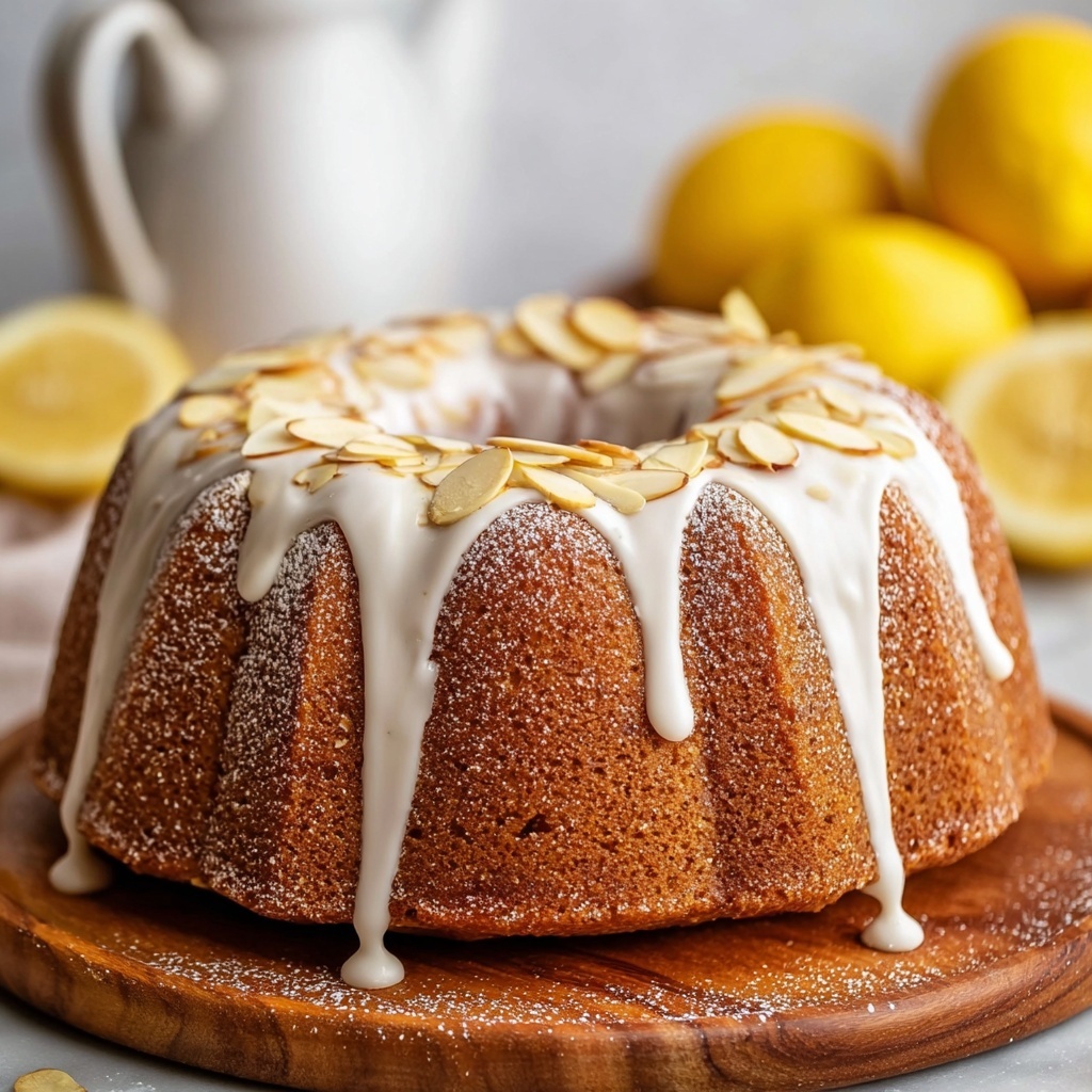 Limoncello Syrup Lemon Bundt Cake Recipe - Recipe Image