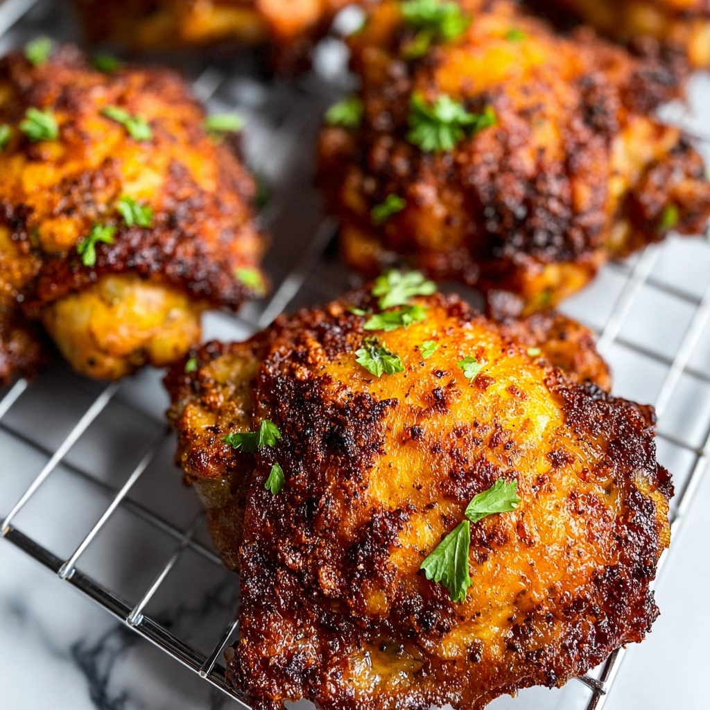 Air Fryer Chicken Thighs Recipe - Recipe Image