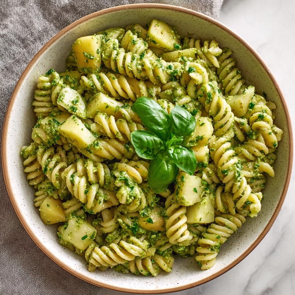 Creamy Avocado Green Goddess Pasta Recipe - Recipe Image