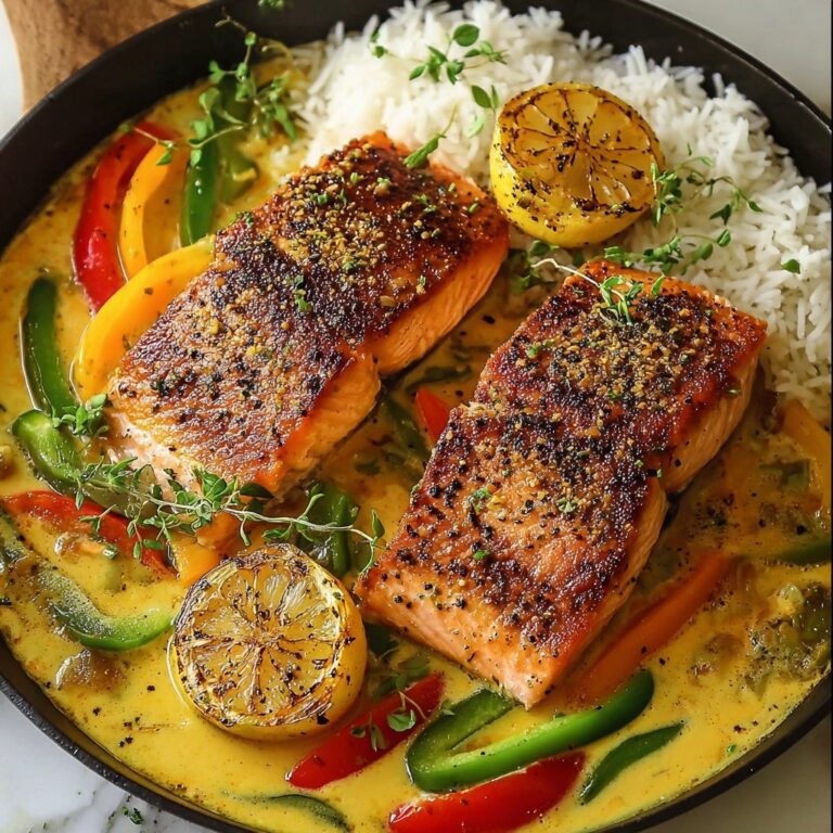 Caribbean Coconut Curry Salmon Recipe