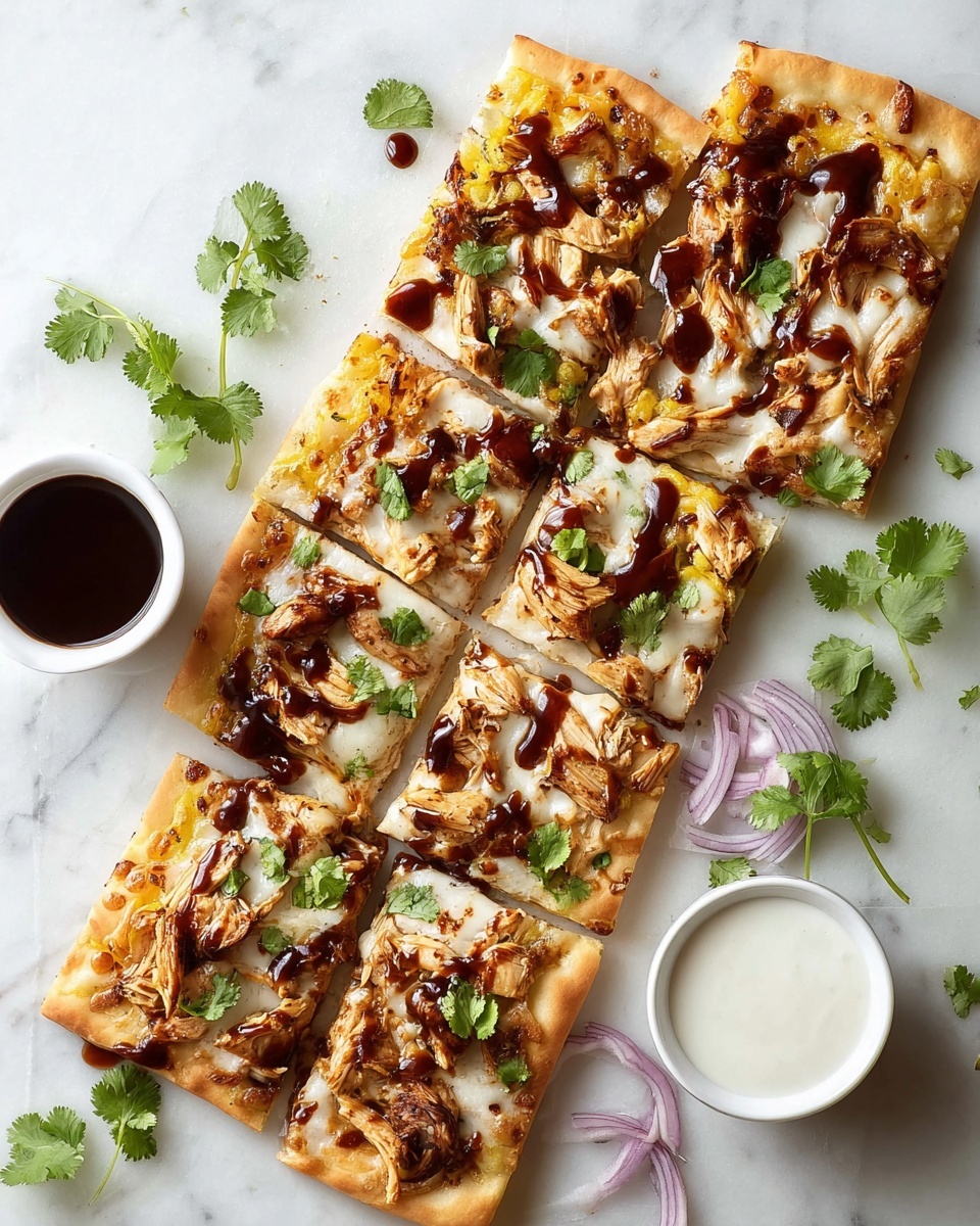 Grilled BBQ Chicken Pizza Recipe - Recipe Image
