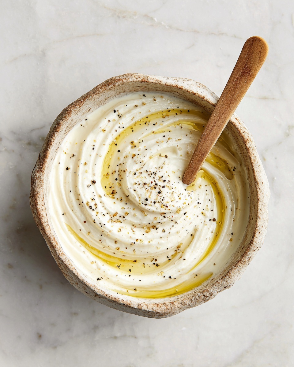 Creamy Garlic Pizza Sauce Recipe - Recipe Image