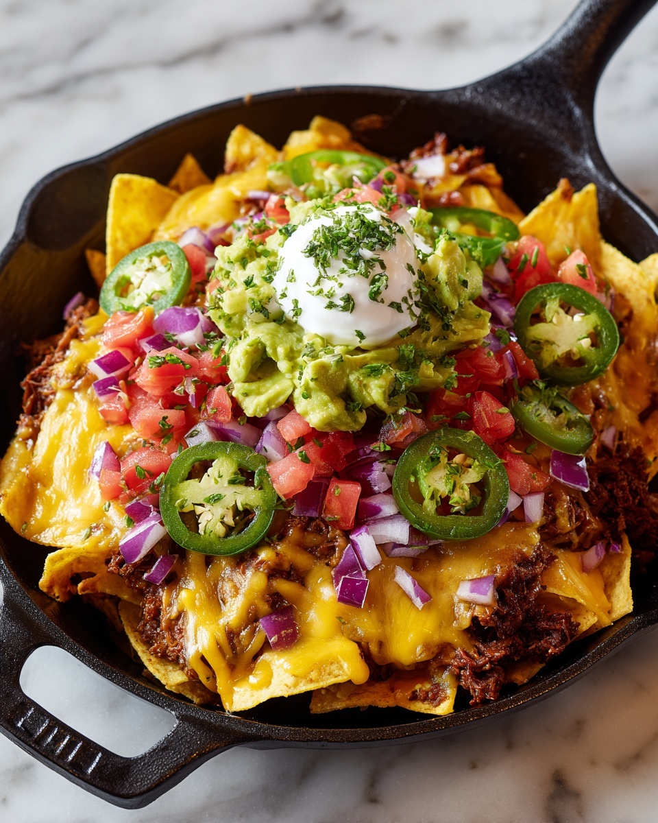 Loaded Chicken Nachos Feast Recipe - Recipe Image