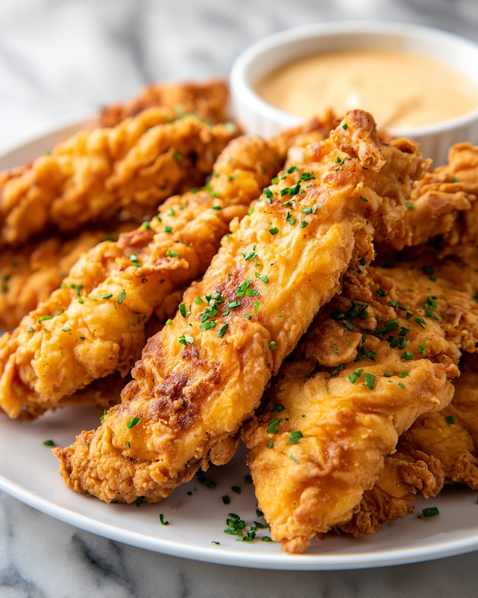 Garlic Parmesan Chicken Tenders Recipe - Recipe Image