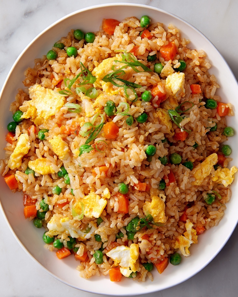 Easy Egg Fried Rice Recipe - Recipe Image