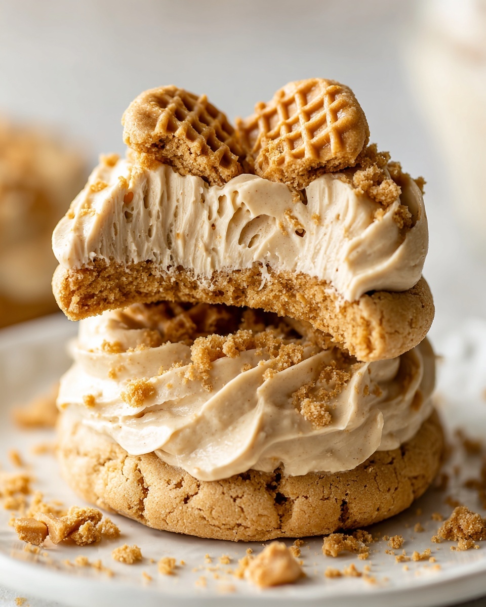 Cookie Butter Cheesecake Cookies Recipe - Recipe Image